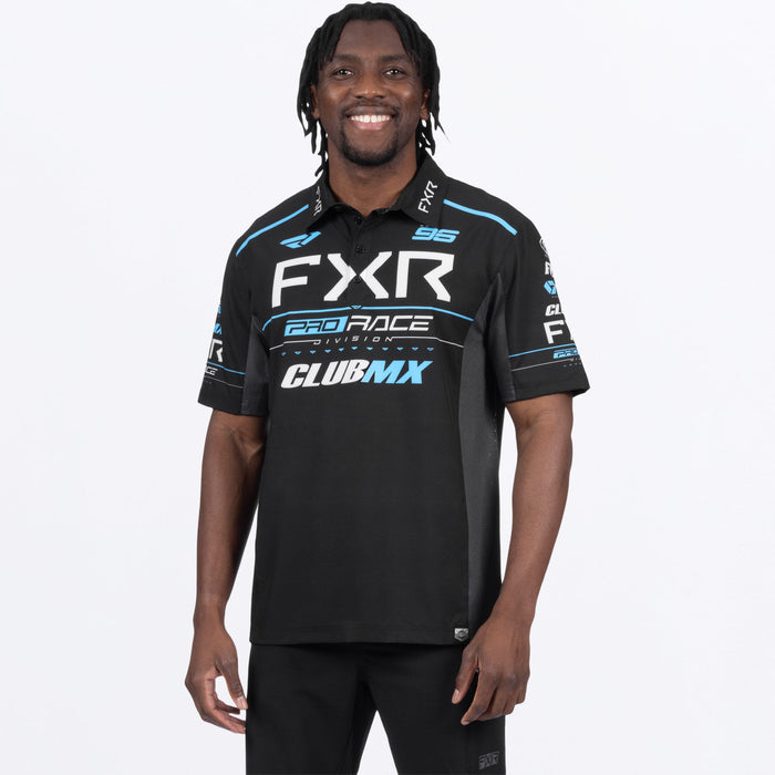 FXR RACE DIVISION PERFORMANCE UPF POLO SHIRT 2025 - Club MX