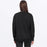 FXR WOMEN'S MITERED COTTON CREWNECK SWEATSHIRT in Black/Grey