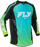 FLY RACING F-16 JERSEY 2026 in Aqua/Black/White