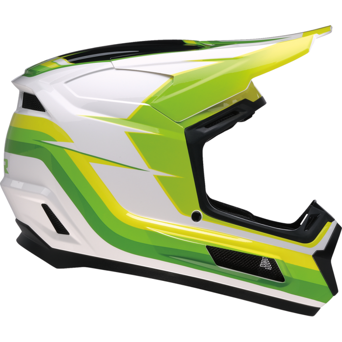 Z1R DIRT MAX VORTEX YOUTH HELMET 2026 in White/Green