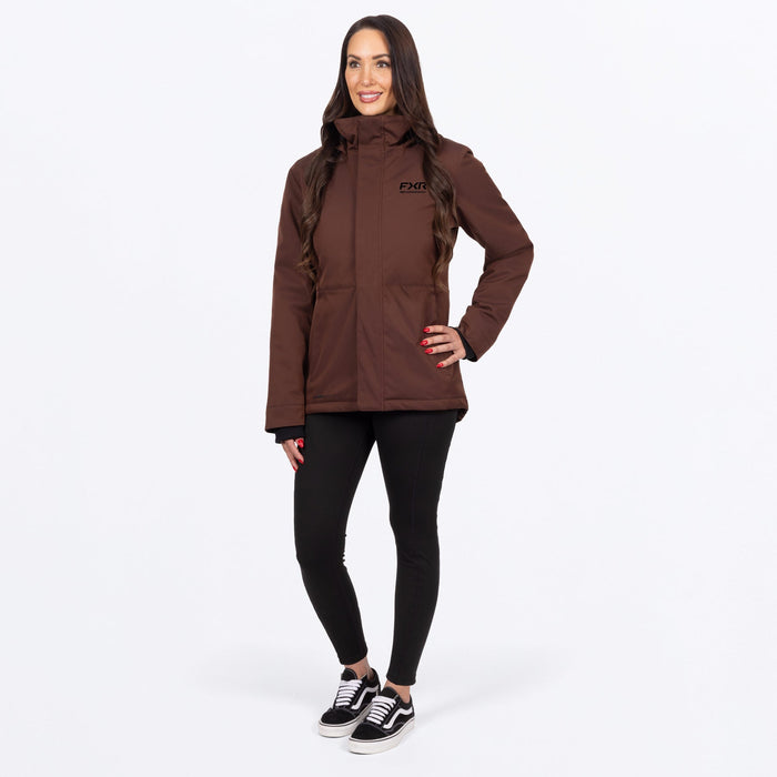FXR WOMEN'S ASCEND JACKET in Dark Cedar