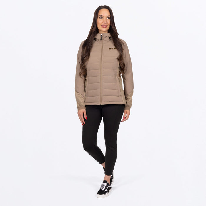 FXR WOMEN'S PHOENIX WINDPROOF QUILTED JACKET in Canvas