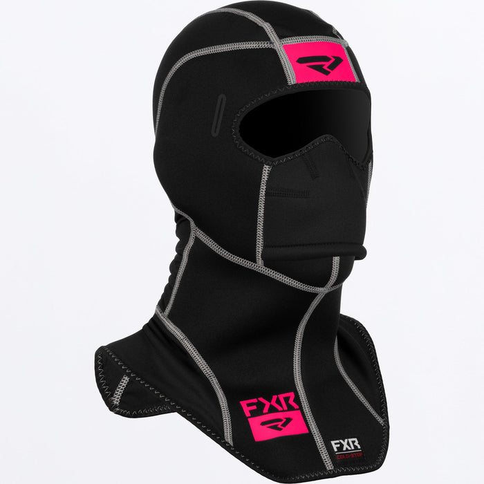FXR COLD-STOP ANTI-FOG BALACLAVA in Razz