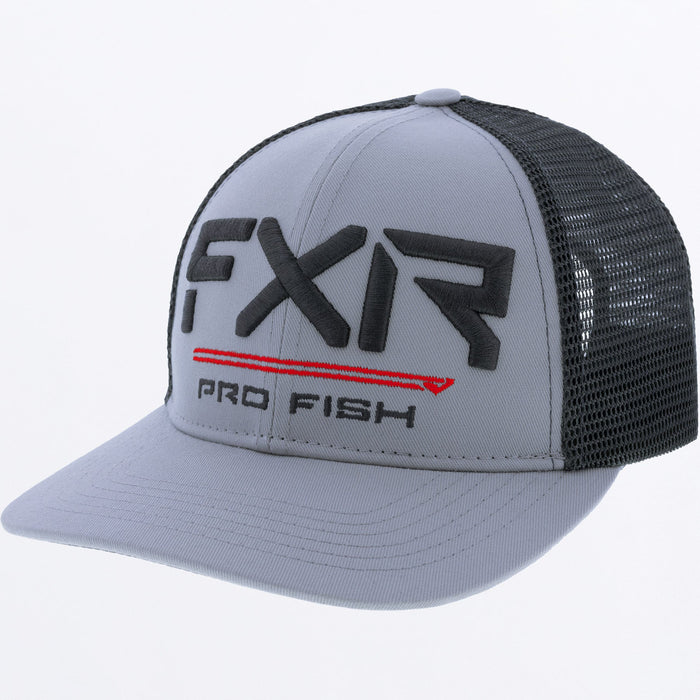 FXR Pro FIsh Hat in Grey/Asphalt