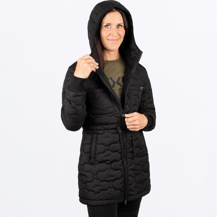 FXR ISLA QUILTED WOMEN'S JACKET 2025 - Black