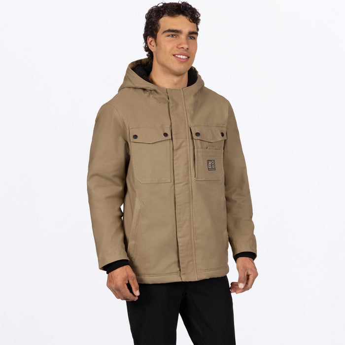 FXR ROUGHNECK MEN'S LIFESTYLE CANVAS JACKET in Canvas