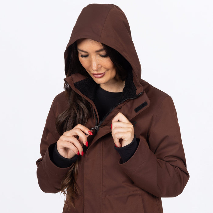 FXR WOMEN'S ASCEND JACKET in Dark Cedar