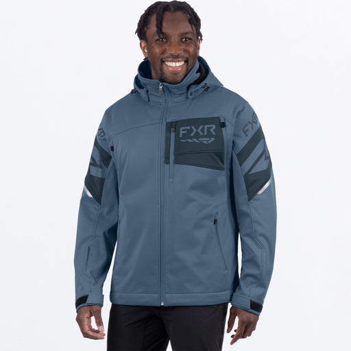 FXR ASCEND SOFTSHELL JACKET 2025 - Steel