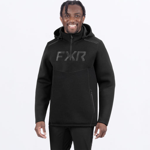 FXR ALTITUDE TECH 1/4 ZIP HOODIE in Black Ops