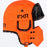 FXR TRAPPER HAT SNOW 2027 in Safety Orange