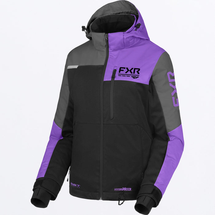 FXR Women's Fresh Jacket 2026Black/Amethyst/Char
