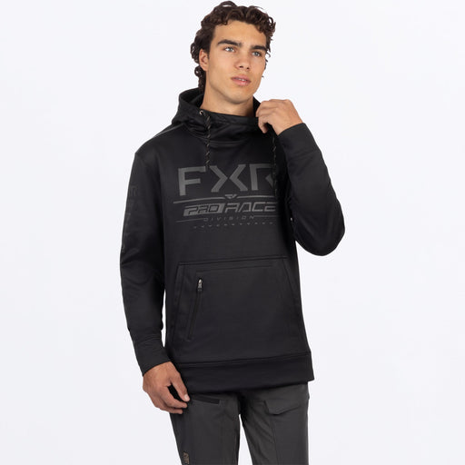 FXR RACE DIVISION TECH PULLOVER HOODIE 2025 - Black Ops