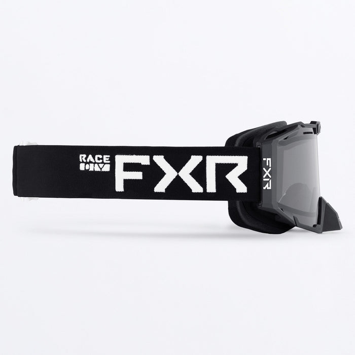 FXR Combat Goggle in Black/White