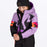 FXR CHILD COLD CROSS CX MONOSUIT 2025 - Black/Lilac Glow