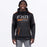 FXR RACE DIVISION TECH PULLOVER HOODIE 2025 - Black/Orange