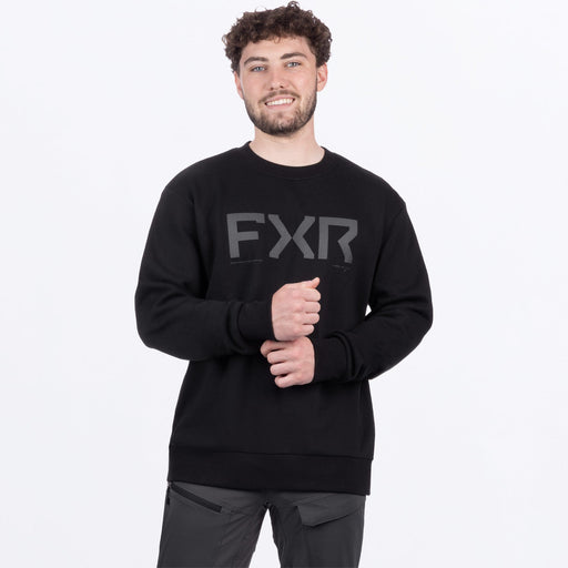 FXR CORE COTTON CREWNECK SWEATSHIRT 2025 - Black Ops