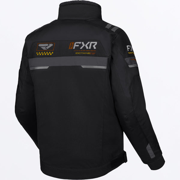 FXR Octane RF Jacket in Black/Kash