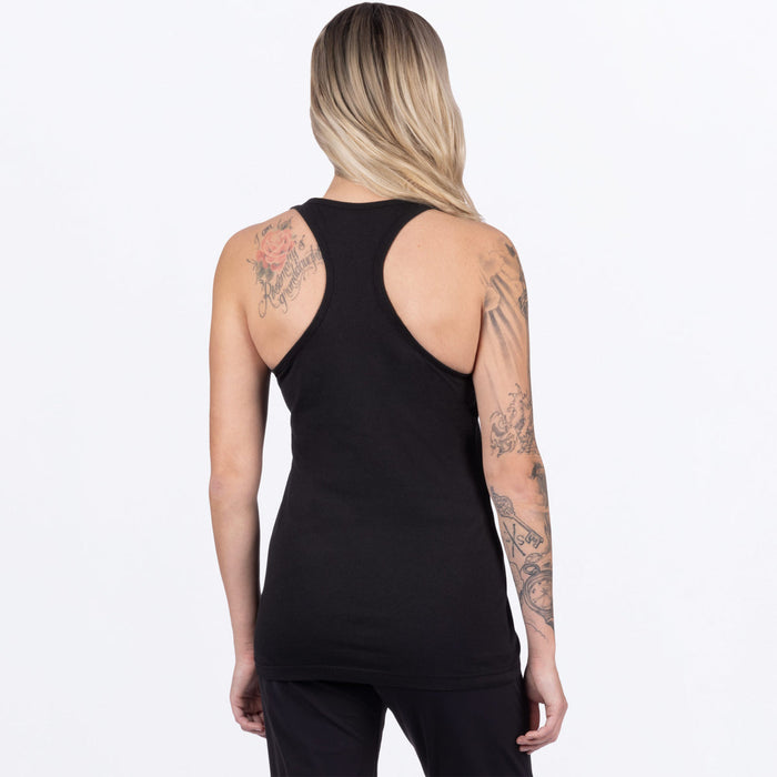 FXR HYDROGEN WOMEN'S PREMIUM TANK 2025 in Black/Amethyst