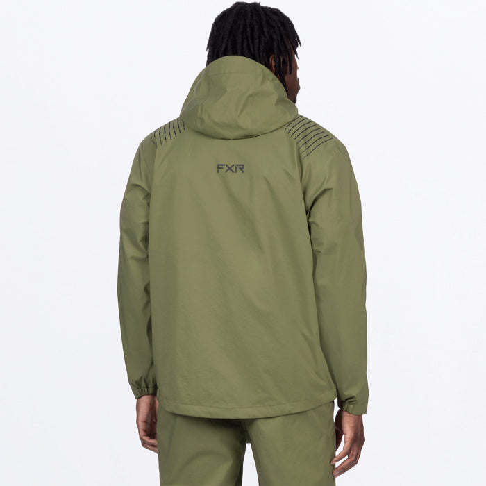 FXR Adventure Lite Tri-Laminate Jacket in Moss