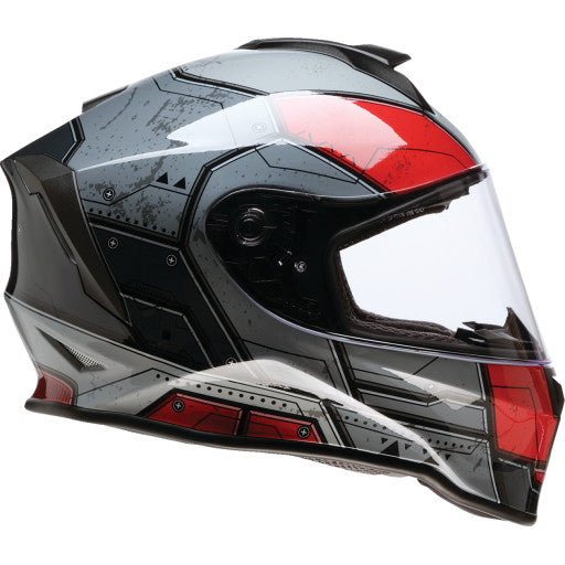 Z1R Youth Warrant 2.0 Sentinel Helmet 2025 in Black/Red