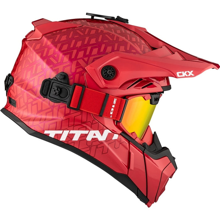 CKX ORIGINAL ROAR TITAN HELMET 2025 - Red