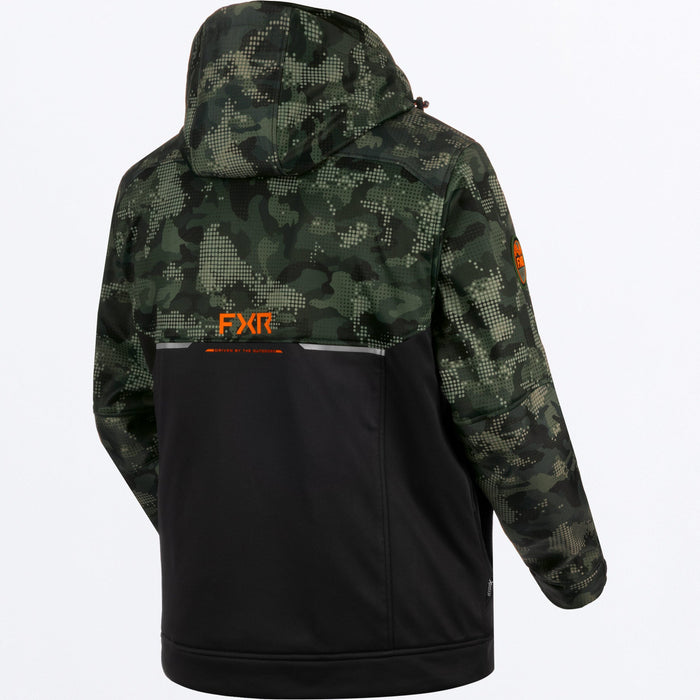 FXR EVOLUTION F.A.S.T.™ TECH SHELL ANORAK 2025 - Olive Drift Camo