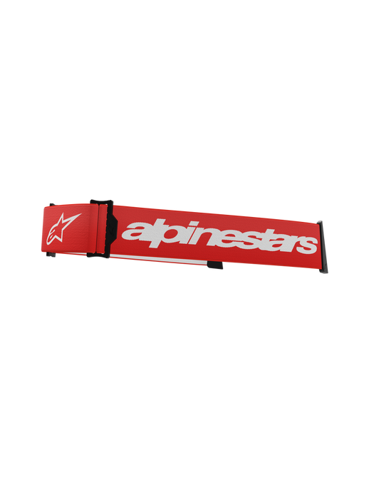 ALPINESTARS SUPERTECH GOGGLE STRAPS in Red/white 