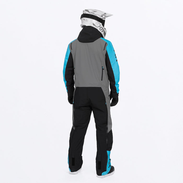 FXR VERTICAL MTX LITE MONOSUITS in Blue/Ti/Black