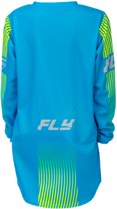FLY RACING KINETIC F-16 YOUTH JERSEY 2026 in Blue/Hi-Vis