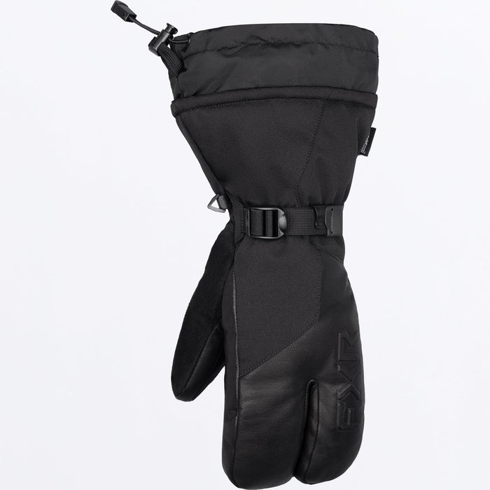 FXR HYBRID CLAW MITT in Black