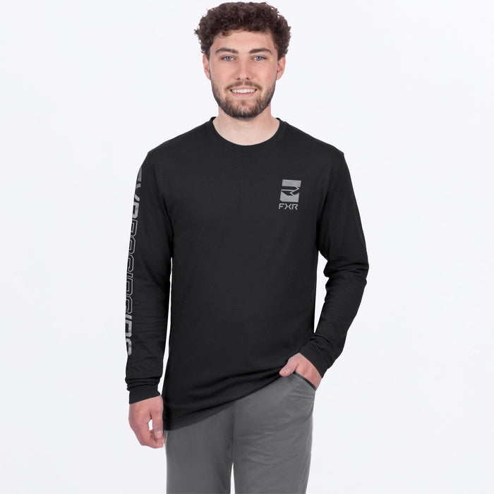 FXR VICTORY PREMIUM LONGSLEEVE in Black/Grey