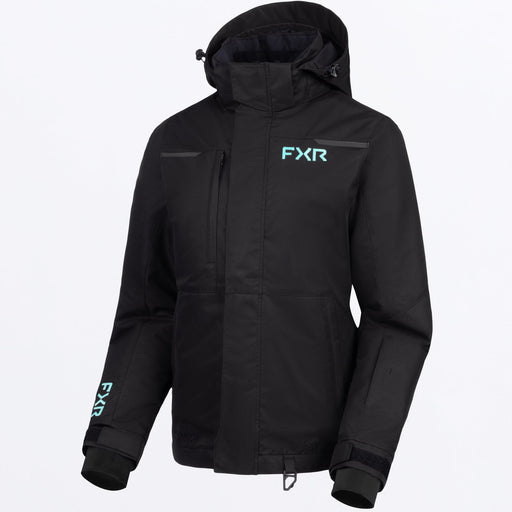 FXR WOMEN'S FRESH JACKET 2025 - Black/Lt. Sage