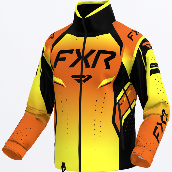 FXR COLD CROSS RR JACKET 2025 - Yellow/Black/Orange
