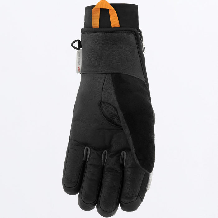 FXR Pro-tec Leather Glove in Black