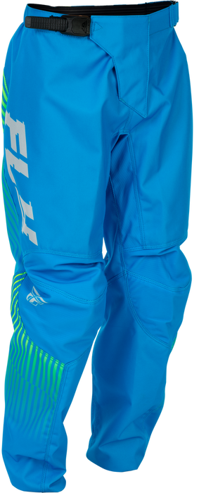 FLY RACING KINETIC F-16 YOUTH PANTS 2026 in Blue/Hi-Vis