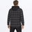 FXR INSULATED HD FLANNEL JACKET in Black/Ashpalt