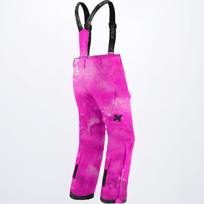 FXR Kicker Youth Pant in Pink Ink