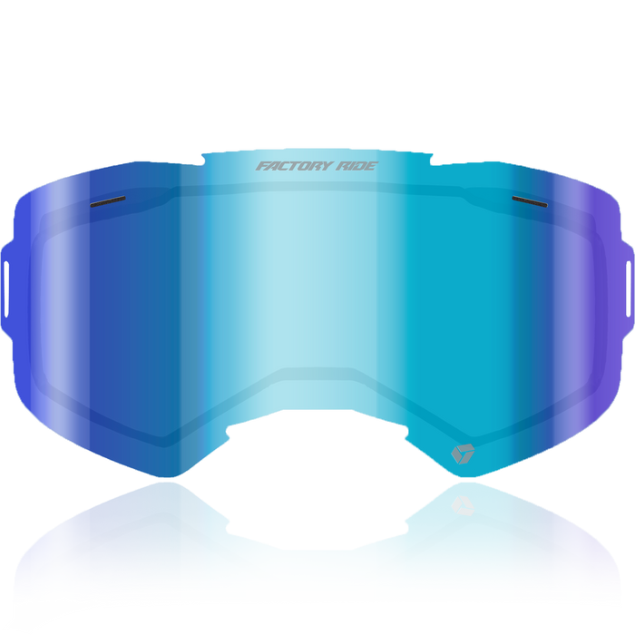 FXR FACTORY RIDE DUAL 2-VENTED LENS 2025 - Persimmon/Blue