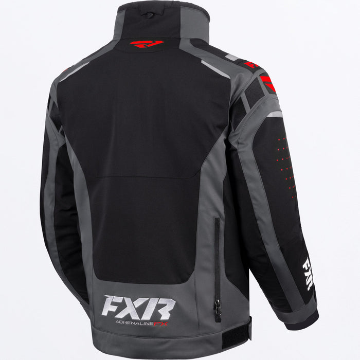 FXR ADRENALINE FX 2-IN-1 JACKET 2025 - Black/Char/Red