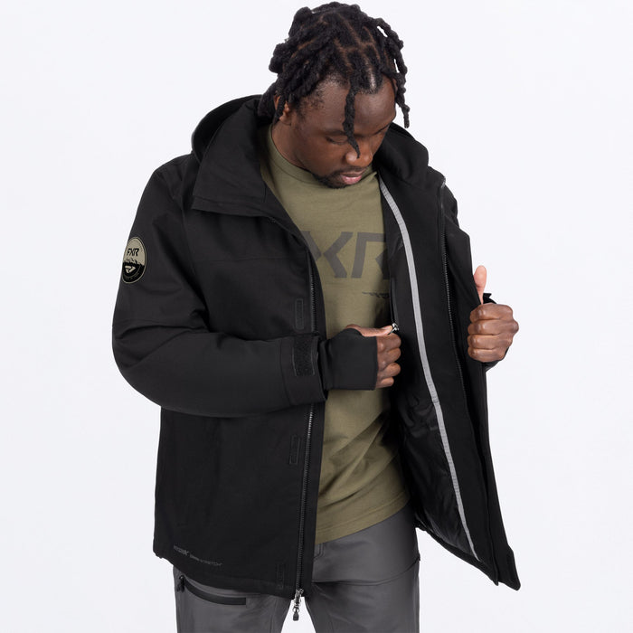 FXR ASCEND JACKET 2025 - Black/Stone