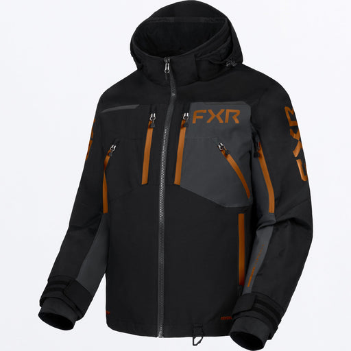 FXR VERTICAL MTX LITE JACKET 2025 - Black/Asphalt/Kash