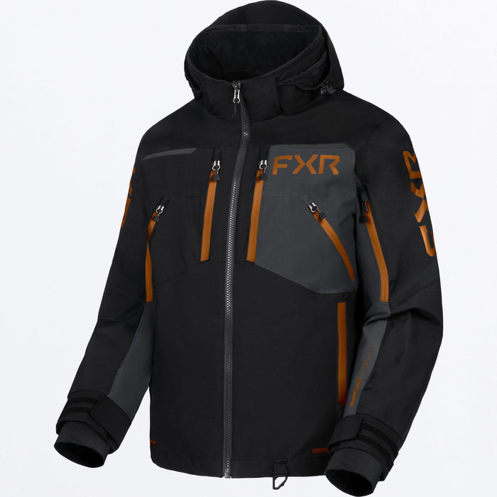 FXR VERTICAL MTX LITE JACKET 2025 - Black/Asphalt/Kash