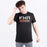 FXR RACE DIVISION PREMIUM T-SHIRT 2025 - Black/Orange