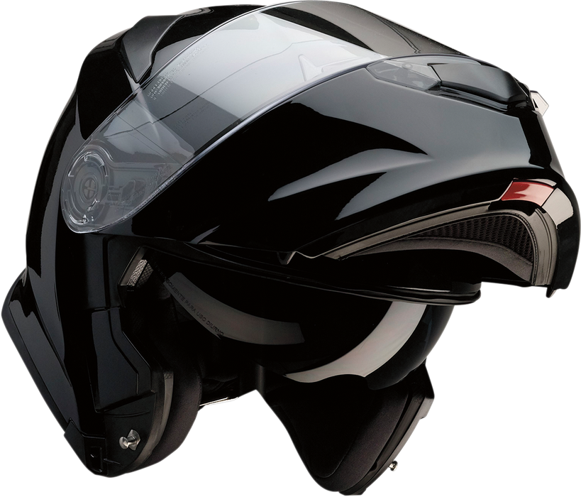 Z1R SOLARIS 2.0 MODULAR SOLID HELMET 2025 IN BLACK