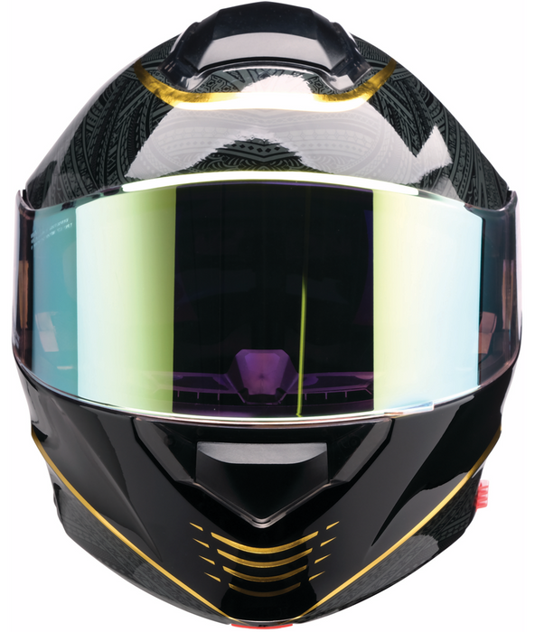 Z1R SOLARIS 2.0 NOTORIOUS MODULAR HELMET 2026 in Black/Gold