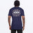 FXR WORLDWIDE PREMIUM T-SHIRT in Navy/Canvas