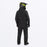FXR VERTICAL MTX LITE MONOSUITS in Black/Asphalt/HiVis