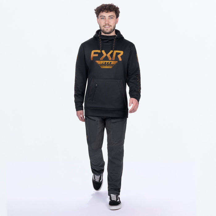 FXR 30 YEARS OF SPEED TECH PULLOVER HOODIE 2025 - Black/Kash
