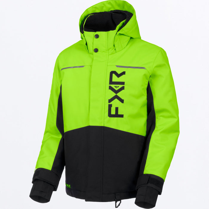 FXR CHILD KICKER JACKET 2025 - Lime/Black