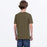 FXR YOUTH MITERED PREMIUM T-SHIRT in Army/Stone